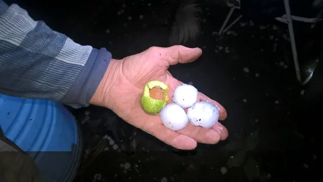 Гігантський град атакував Вінниччину Гігантський град атакував Вінниччину