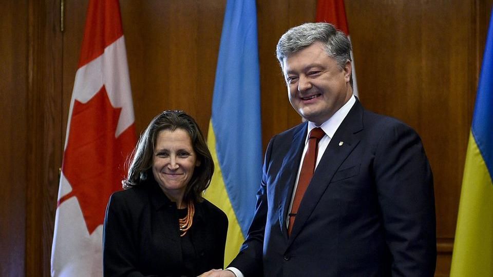 Порошенко отметил уникальную вещь во время переговоров с канадским министром Порошенко отметил уникальную вещь во время переговоров с канадским министром