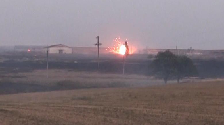 Военные назвали виновных во взрывах на складах боеприпасов вблизи Мариуполя