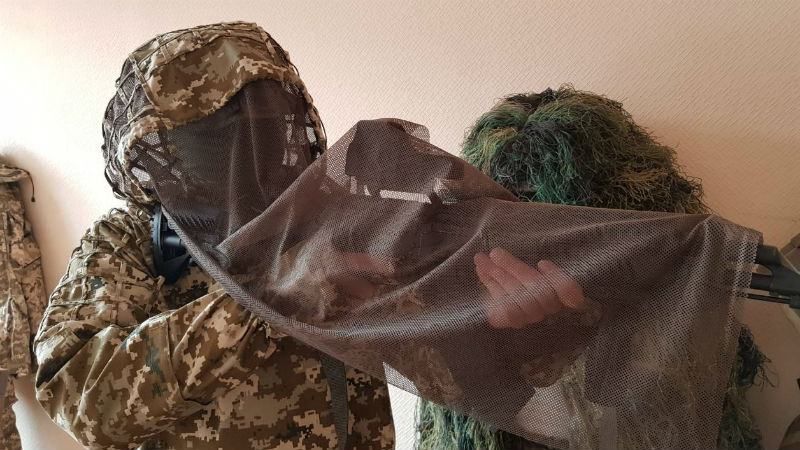 Українські снайпери приміряли новий бойовий комплект: фото Українські снайпери приміряли новий бойовий комплект: фото