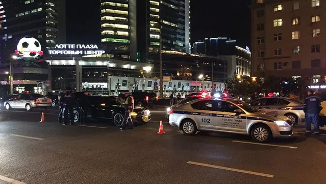 Урядове авто збило автоінспектора в центрі Москви