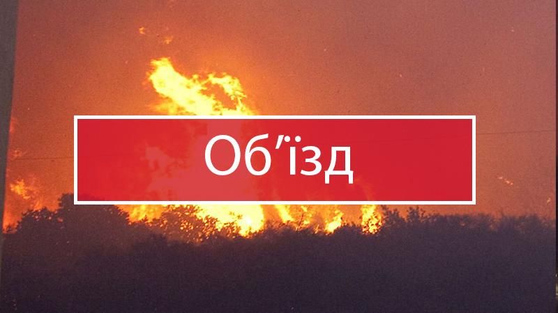 Служба автомобильных дорог сообщила схему объезда перекрытых участков в Винницкой области Служба автомобильных дорог сообщила схему объезда перекрытых участков в Винницкой области