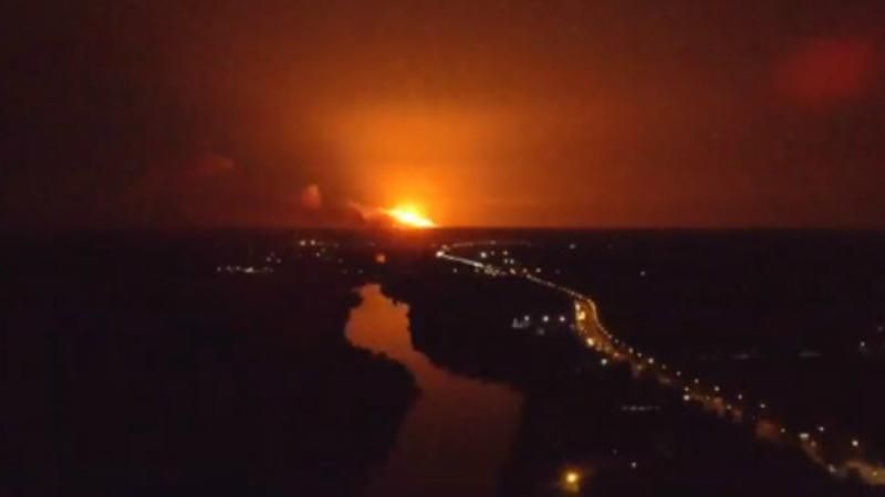 Вибухи у Калинівці: у Генштабі звітують про зниження їх інтенсивності Вибухи у Калинівці: у Генштабі звітують про зниження їх інтенсивності