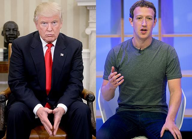 Трамп заявив, що Facebook працює проти нього, Цукерберг лаконічно відповів