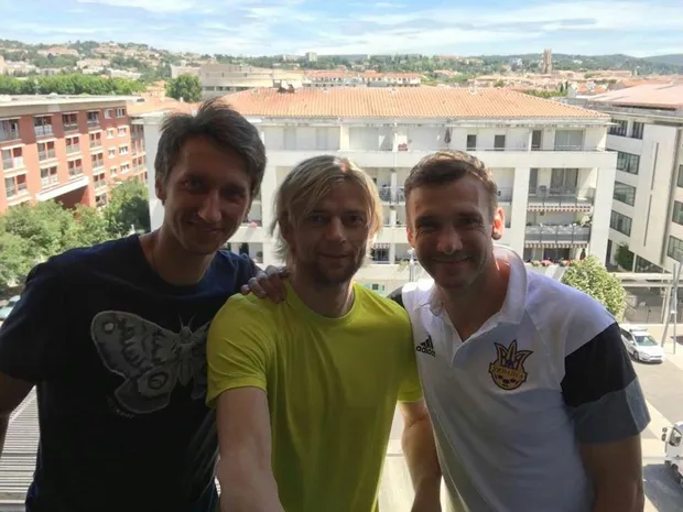 Сергій Стаховський, Анатолій Тимощук, Андрій Шевченко Сергій Стаховський, Анатолій Тимощук, Андрій Шевченко