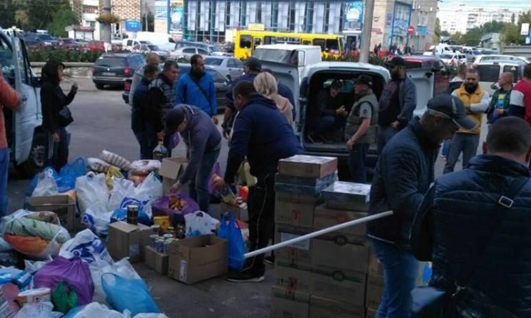 Харьковщина отправила большую гуманитарную помощь в Винницкую область