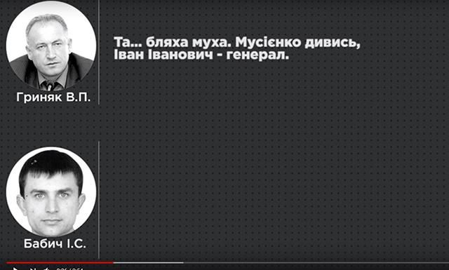 Опублікована прослушка чиновників поліції, причетних до штурму Майдану