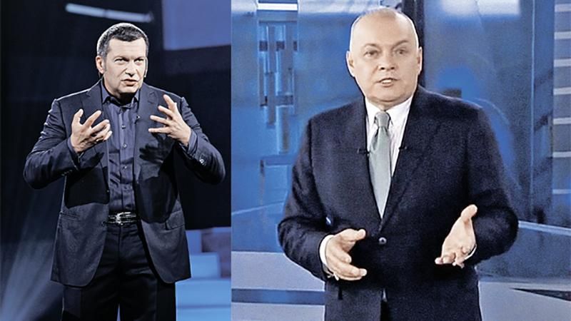 Пропагандистов Кремля Киселева и Соловьева наградили престижной премией