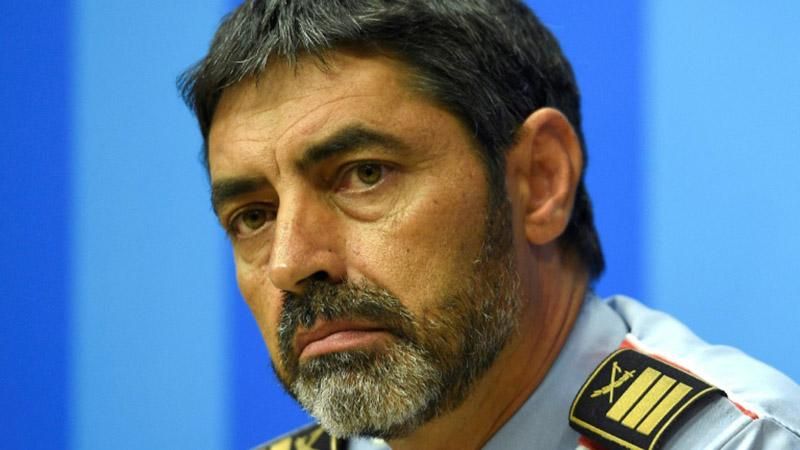 Начальника поліції Каталонії викликають у суд