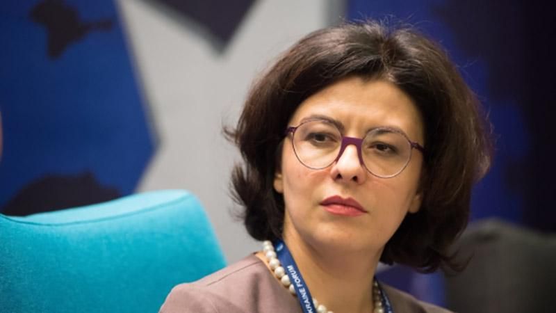 Сыроид озвучила требования "Самопомочи" для принятия закона о реинтеграции Донбасса Сыроид озвучила требования "Самопомочи" для принятия закона о реинтеграции Донбасса