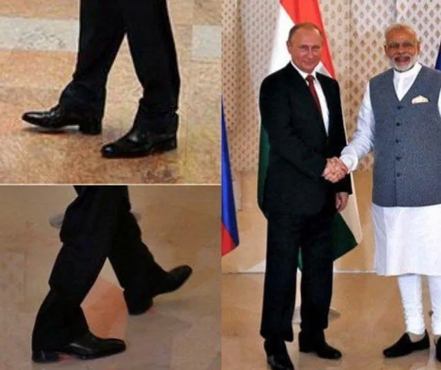 Путін комплексує через малий зріст Путін комплексує через малий зріст