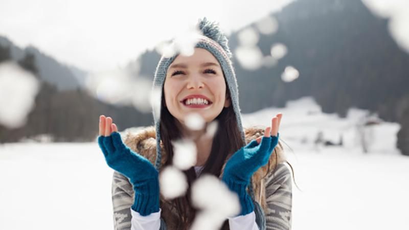 Перший сніг потішив жителів України Перший сніг потішив жителів України