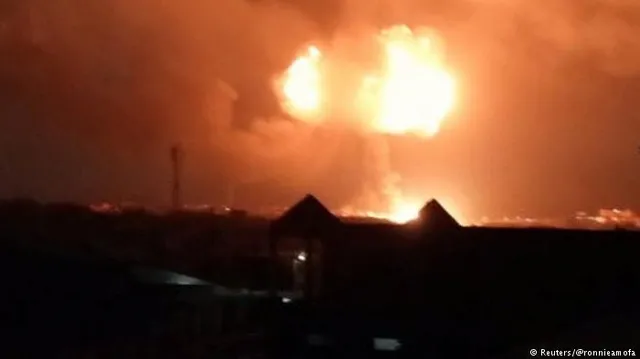 У Гані вибухнула газова станція У Гані вибухнула газова станція