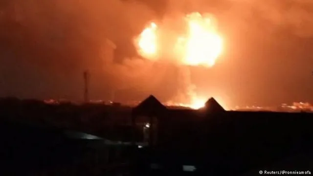 У Гані вибухнула газова станція У Гані вибухнула газова станція