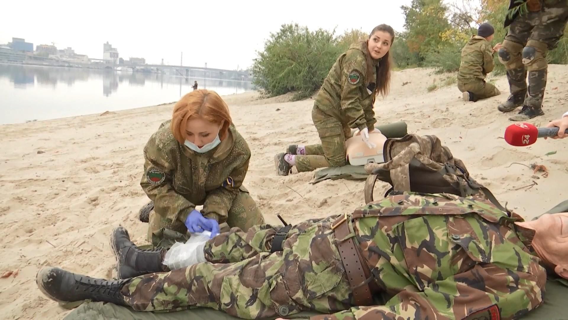 Військові провели спортивно-медичні змагання для молоді Військові провели спортивно-медичні змагання для молоді