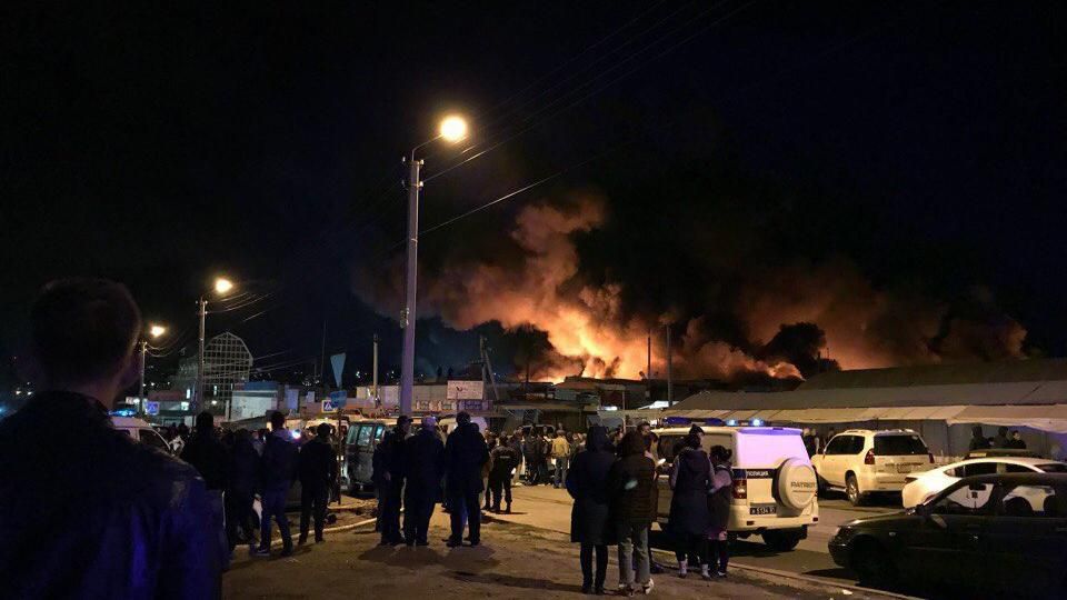 В России произошел еще один масштабный пожар В России произошел еще один масштабный пожар