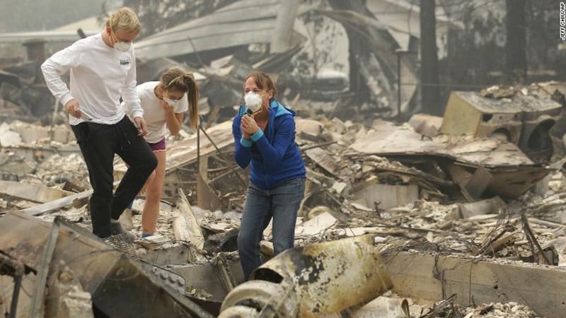 Нищівна пожежа у Каліфорнії: кількість жертв зросла