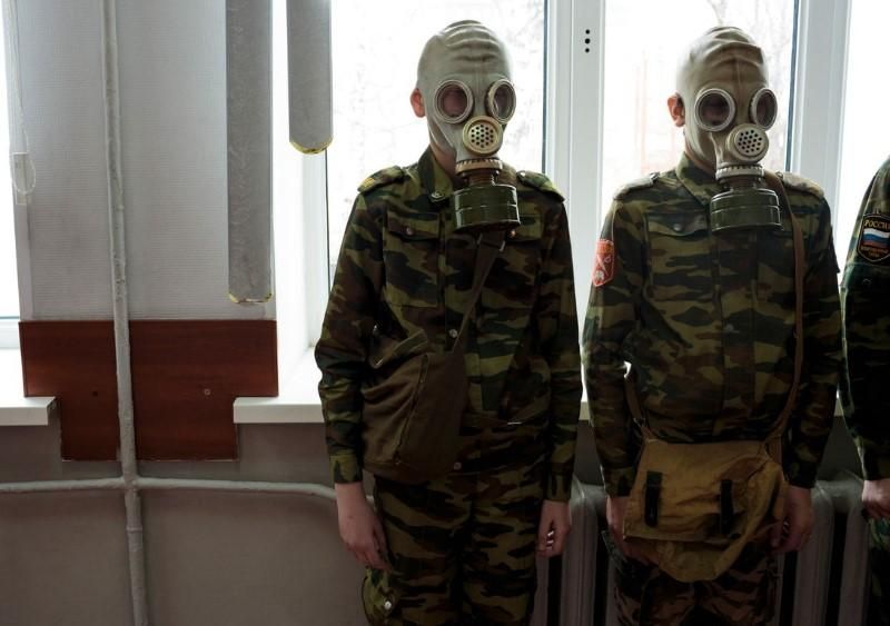 Православ'я, діти, мілітаризм: фоторепортаж з російського військово-патріотичного табору
Православ'я, діти, мілітаризм: фоторепортаж з російського військово-патріотичного табору