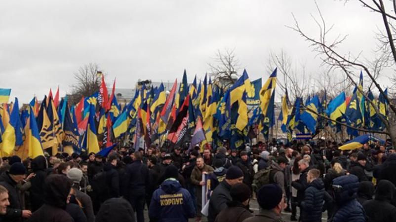 У центрі Києва націоналістичні сили можуть влаштувати довгострокову акцію протесту, – ЗМІ 