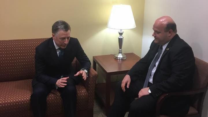 Український посол в США зустрівся з спецпредставником Держдепу Куртом Волкером