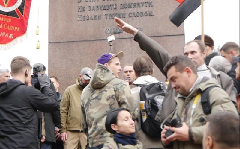 "Марш Слави" у Києві: відбулося перше затримання за нацистське вітання 