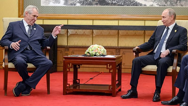 Експерт пояснив, чому Кремль використав Земана для вкидання про Крим Експерт пояснив, чому Кремль використав Земана для вкидання про Крим