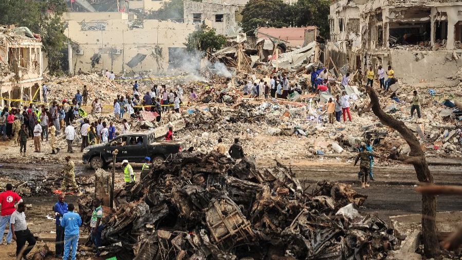 Внаслідок подвійного страшного теракту в Сомалі вже загинули 189 осіб 