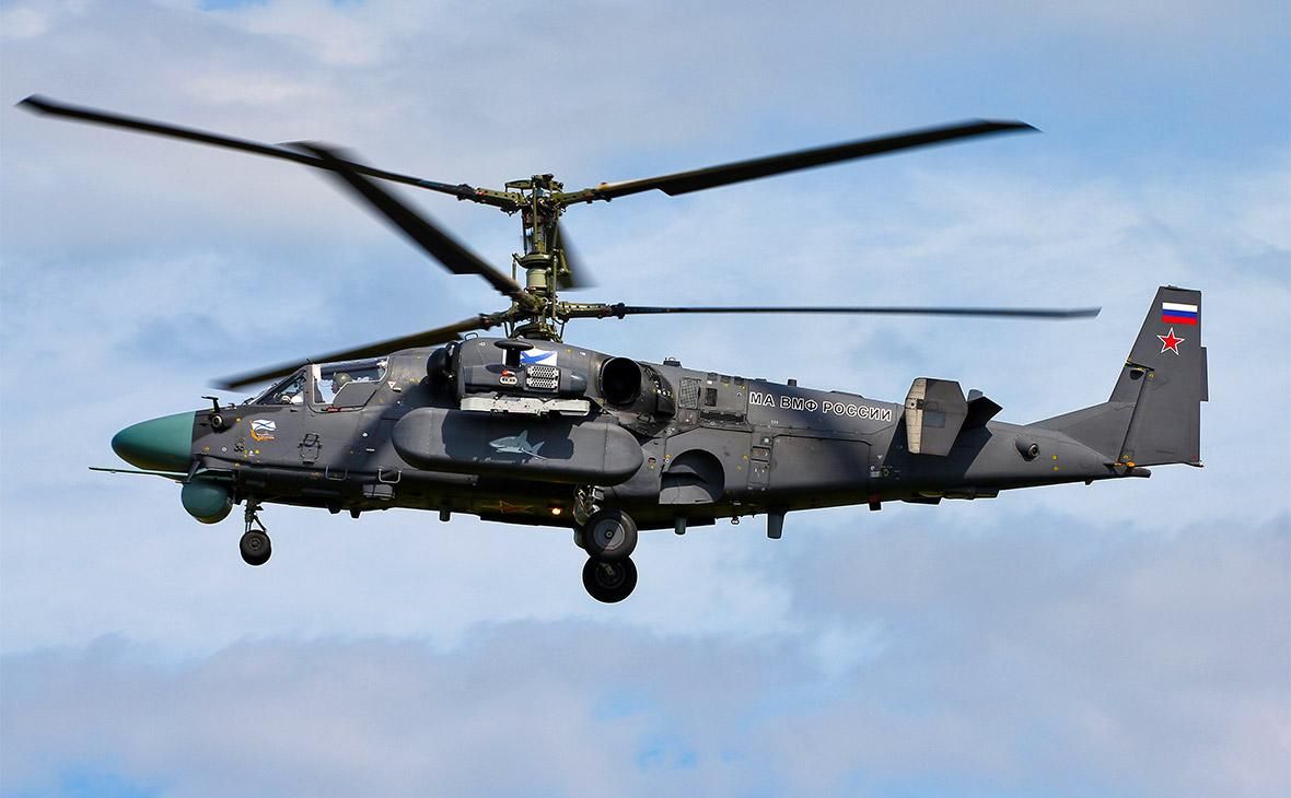 Российский вертолет случайно обстрелял склад во время учений "Запад-2017"