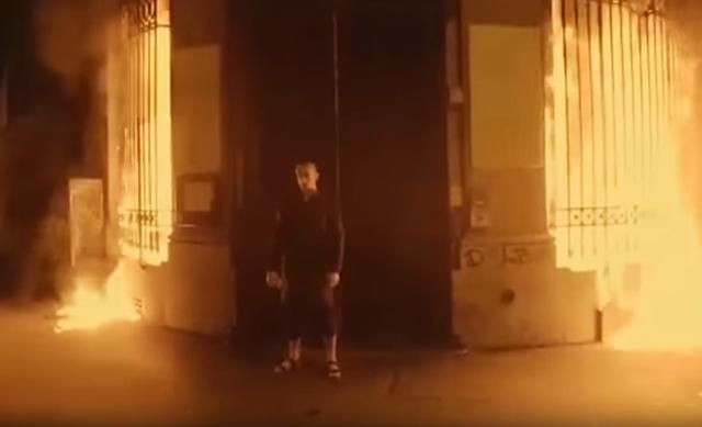 Поджог Банка Франции: поступок Павленского сняли на видео