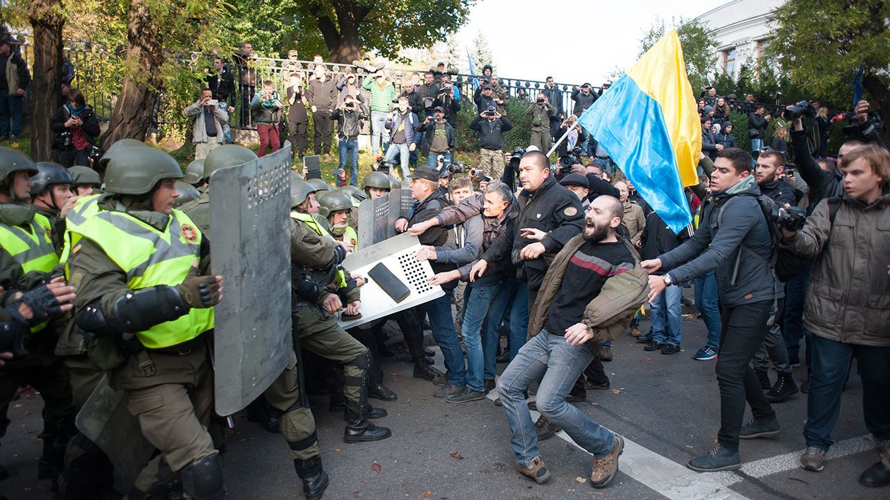 У поліції розповіли, які кримінальні провадження відкрили через сутички під Радою