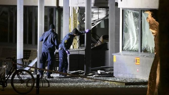 В Швеции прогремел взрыв возле здания полиции