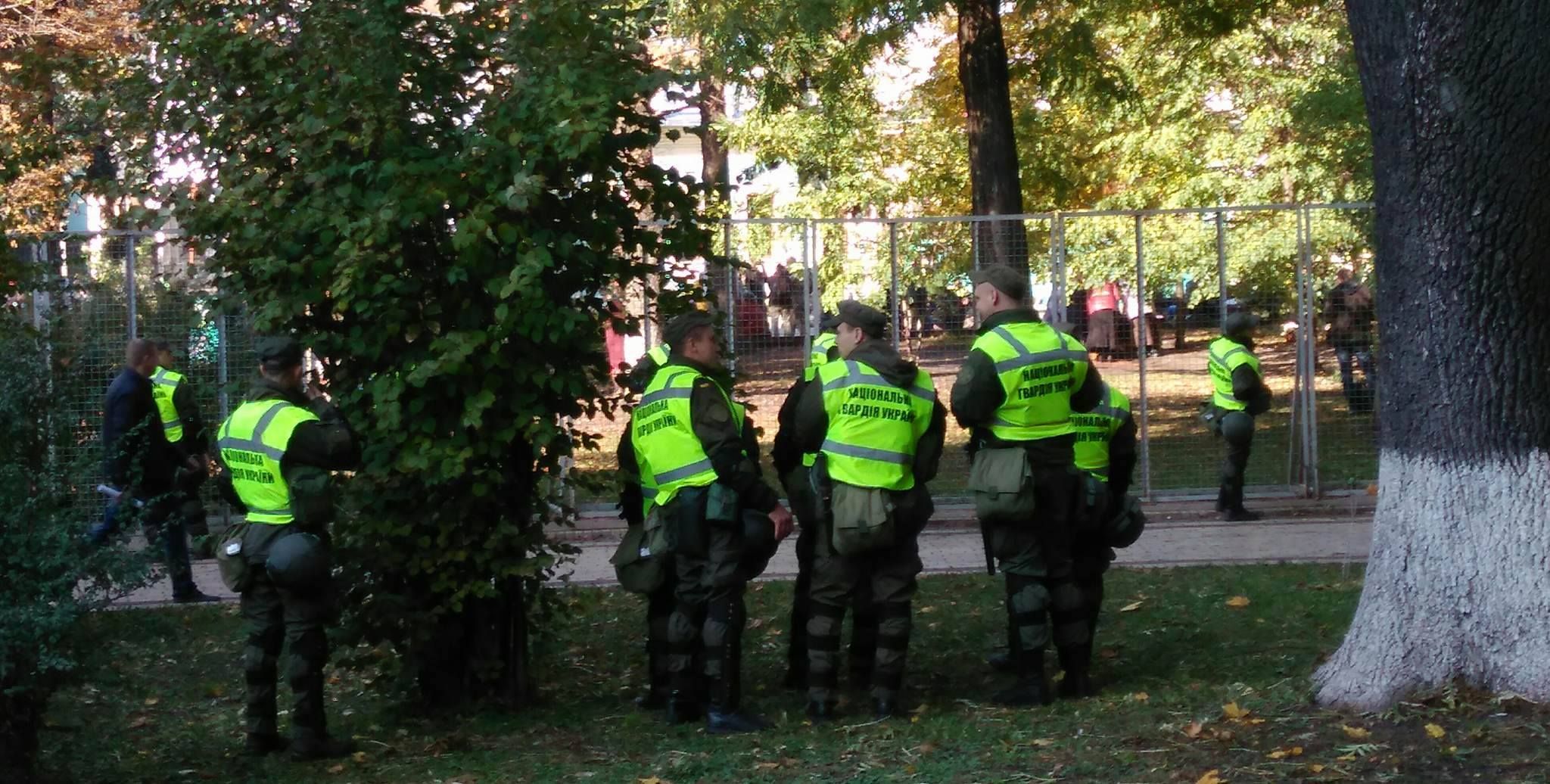 Такого не было со времен Евромайдана: в центр Киева прибыло очень много полиции