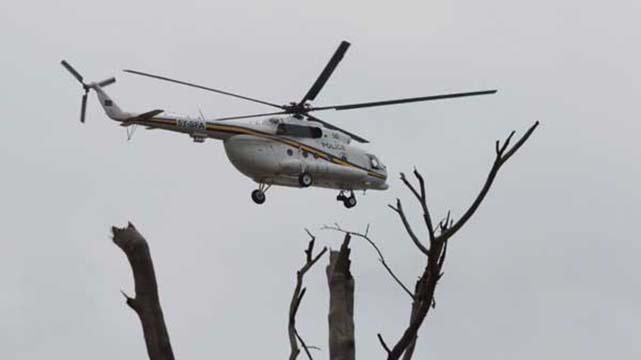 Вертоліт із журналістами впав в озеро, ніхто не вижив