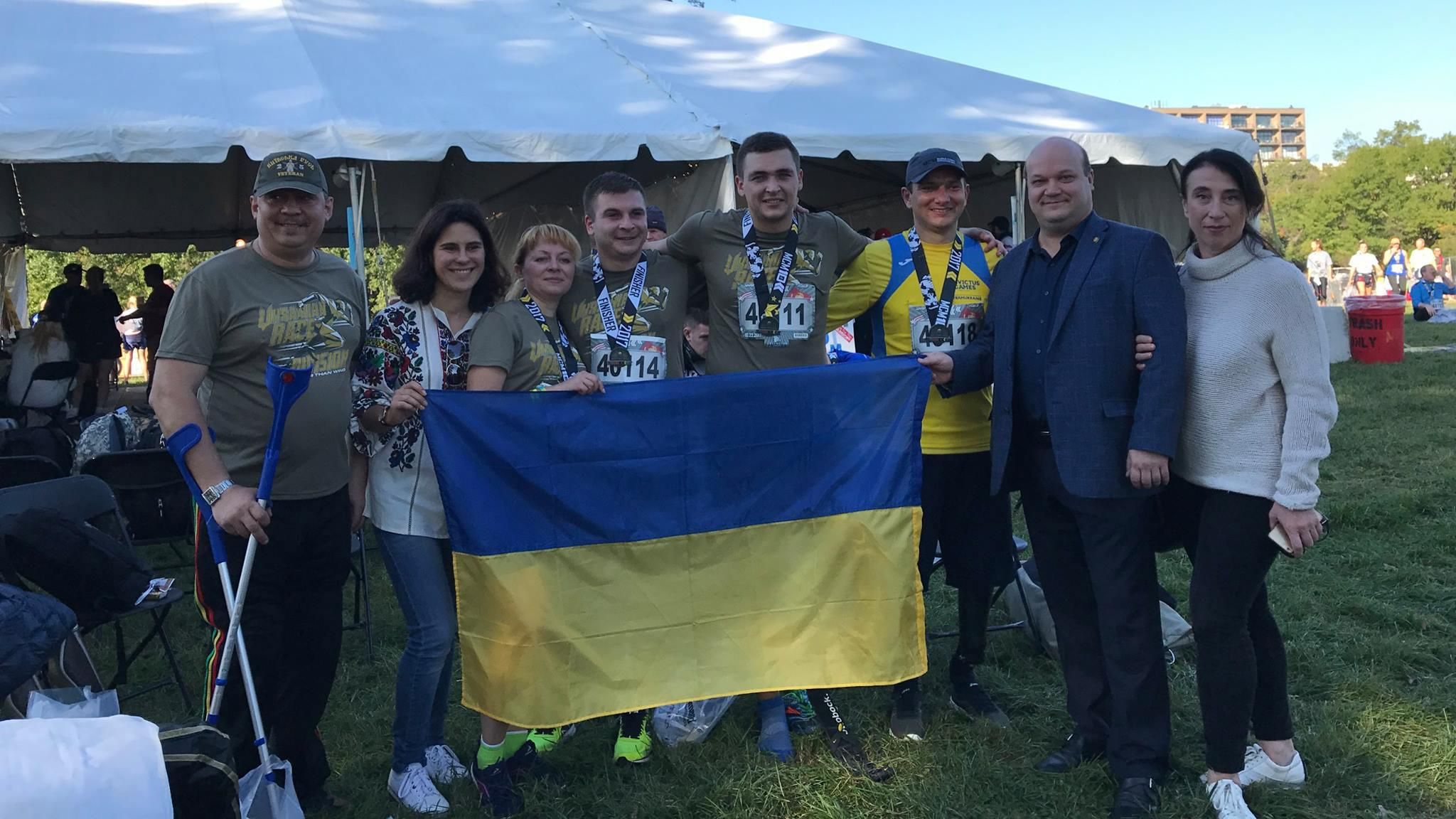 Українські ветерани АТО взяли участь у Марафоні морської піхоти США: фото Українські ветерани АТО взяли участь у Марафоні морської піхоти США: фото