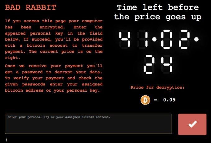 Вирус Bad Rabbit в Украине: как работает новый вирус Вирус Bad Rabbit в Украине: как работает новый вирус