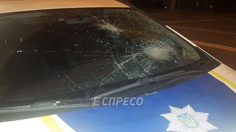 У Києві правоохоронці збили людину: з'явились фото У Києві правоохоронці збили людину: з'явились фото