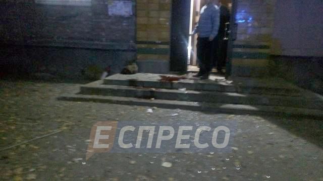 Покушение на Мосийчука - видео с места взрыва в Киеве Покушение на Мосийчука - видео с места взрыва в Киеве