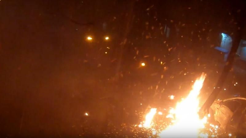 Покушение на Мосийчука: видео взрыва в Киеве