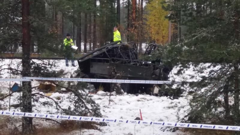 Пассажирский поезд протаранил автомобиль с военными в Финляндии: есть жертвы