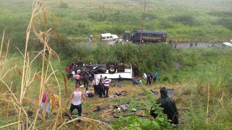 В Венесуэле произошло жуткое ДТП с участием пассажирского автобуса: есть жертвы