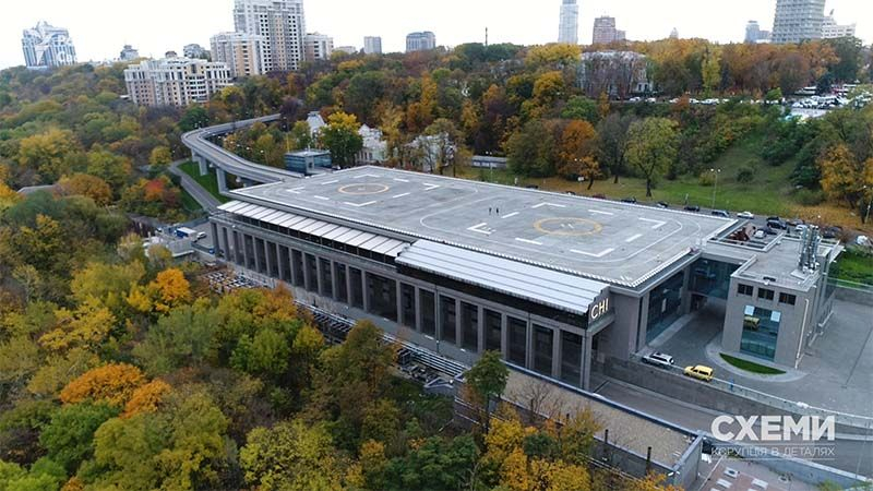 Как вертолетная площадка в Киеве до сих пор остается под контролем окружения Януковича