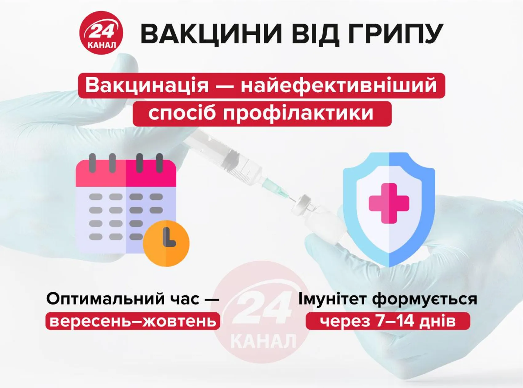 Сезон грипу 2020 в Україні: коли робити вакцинацію