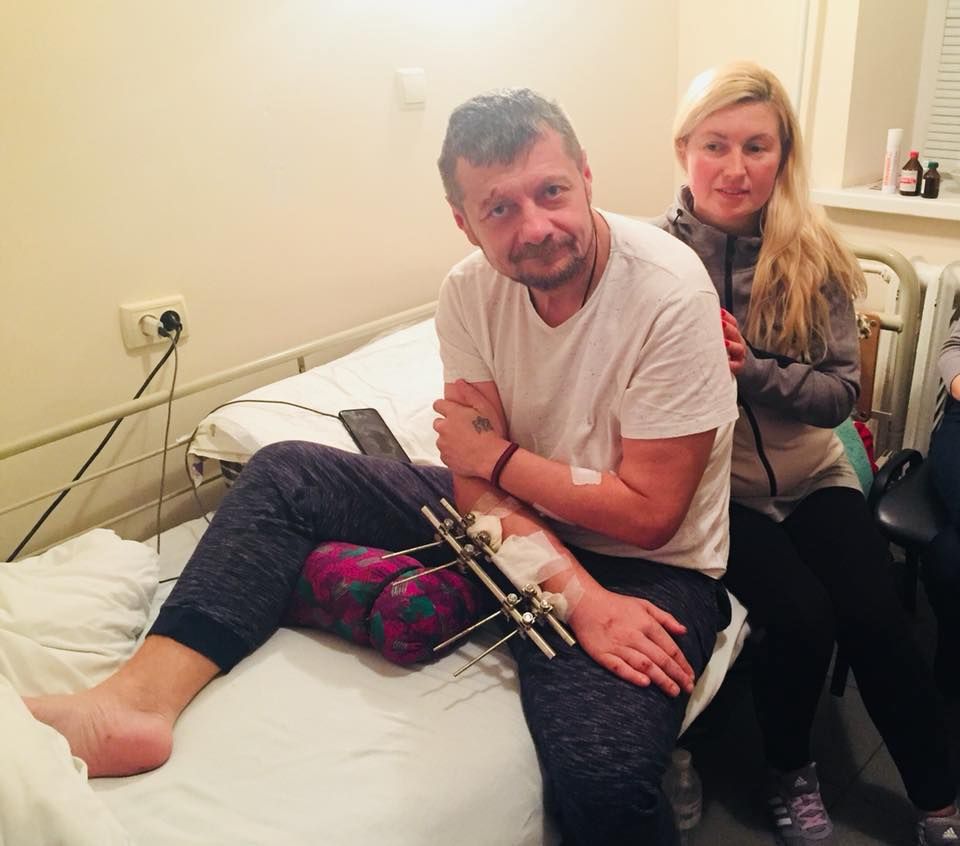 Мосійчук показав нове фото з лікарняної палати та розповів про свій стан Мосійчук показав нове фото з лікарняної палати та розповів про свій стан