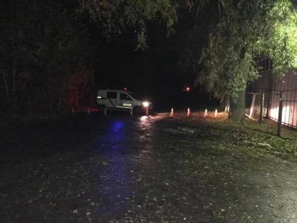 Місце вбивства Аміни Окуєвої Місце вбивства Аміни Окуєвої