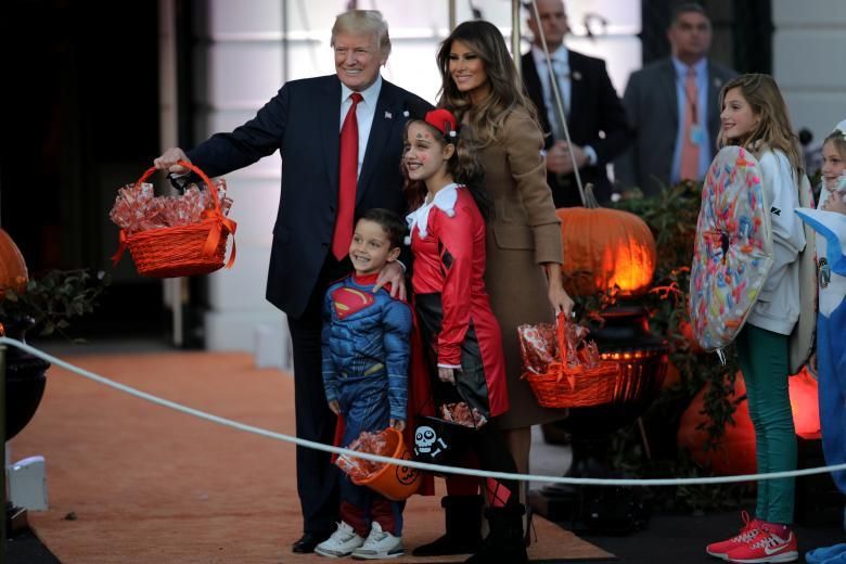 Как в Белом доме Хэллоуин праздновали: фото