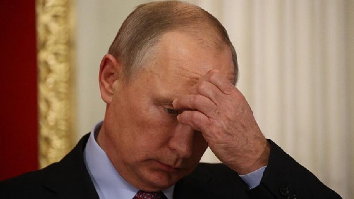 Карикатурист дотепно висміяв "біологічну теорію" Путіна Карикатурист дотепно висміяв "біологічну теорію" Путіна