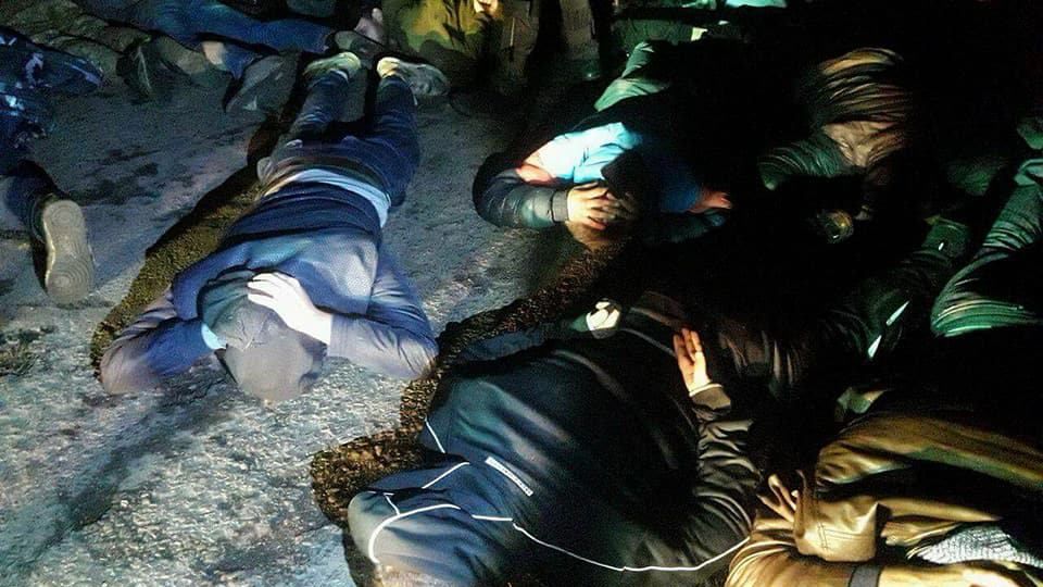 Полиция устроила облаву на рейдеров: до полусотни задержанных Полиция устроила облаву на рейдеров: до полусотни задержанных