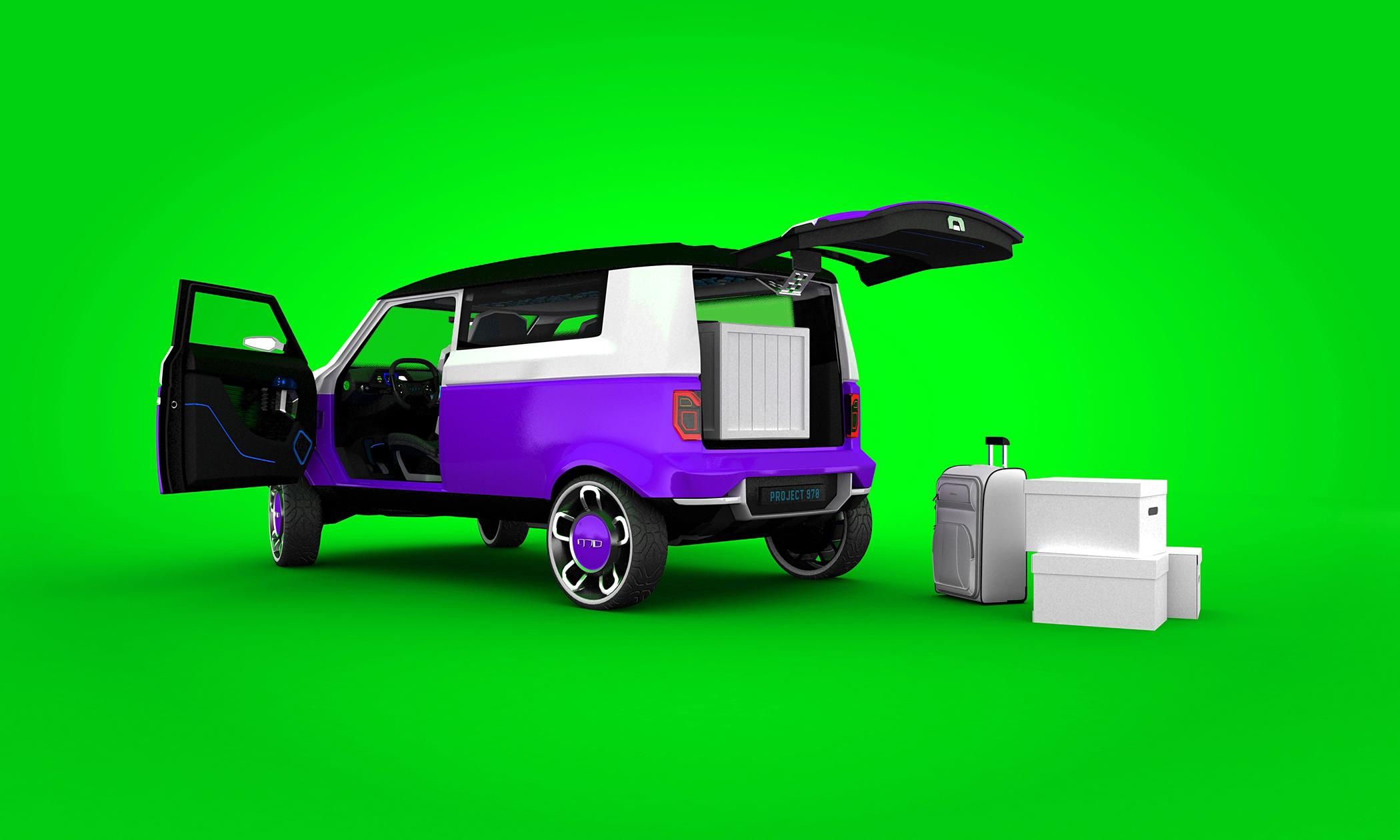 ЗАЗ Project 970: проэкт электромобиля ЗАЗ по мотивам ЗАЗ 970 ЗАЗ Project 970: проэкт электромобиля ЗАЗ по мотивам ЗАЗ 970