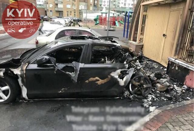Екс-міністр інфраструктури підтвердив, що в Києві згоріло авто його водія