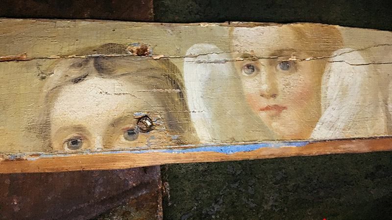 В школе в Винницкой области нашли раритетные росписи: появились фото В школе в Винницкой области нашли раритетные росписи: появились фото